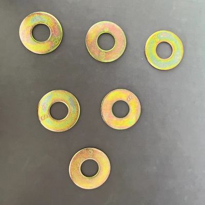 USS 세척기 / 평면 강철 세척기, 1/4 &quot; - 3&quot;, 블랙 옥시드