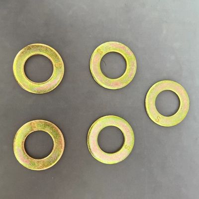 SAE 세탁기 / 평면 세탁기, 1/4 &quot; - 3 &quot;진크 접착 / HDG