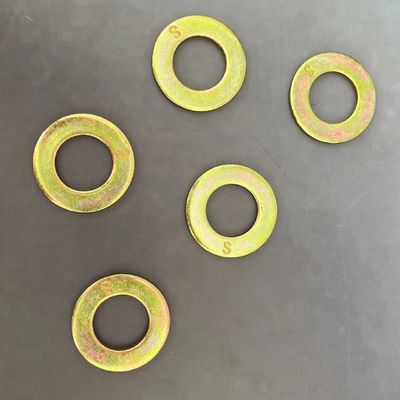 SAE 세척기 / 높은 팽창 세척기, 1/4 &quot; - 3&quot;, 평면 / 다크로메트