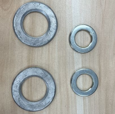 EN14399-6 단단한 강철 세척기, M12-M36, 구조 공학용 평면 / 다크로메트