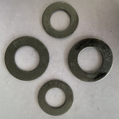 F436 평평한 철강 세척기, 1/4' - 4'', 석유 및 가스 산업용 흑산화